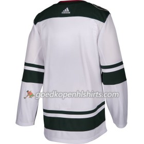Minnesota Wild Blank Adidas Wit Authentic Shirt - Mannen